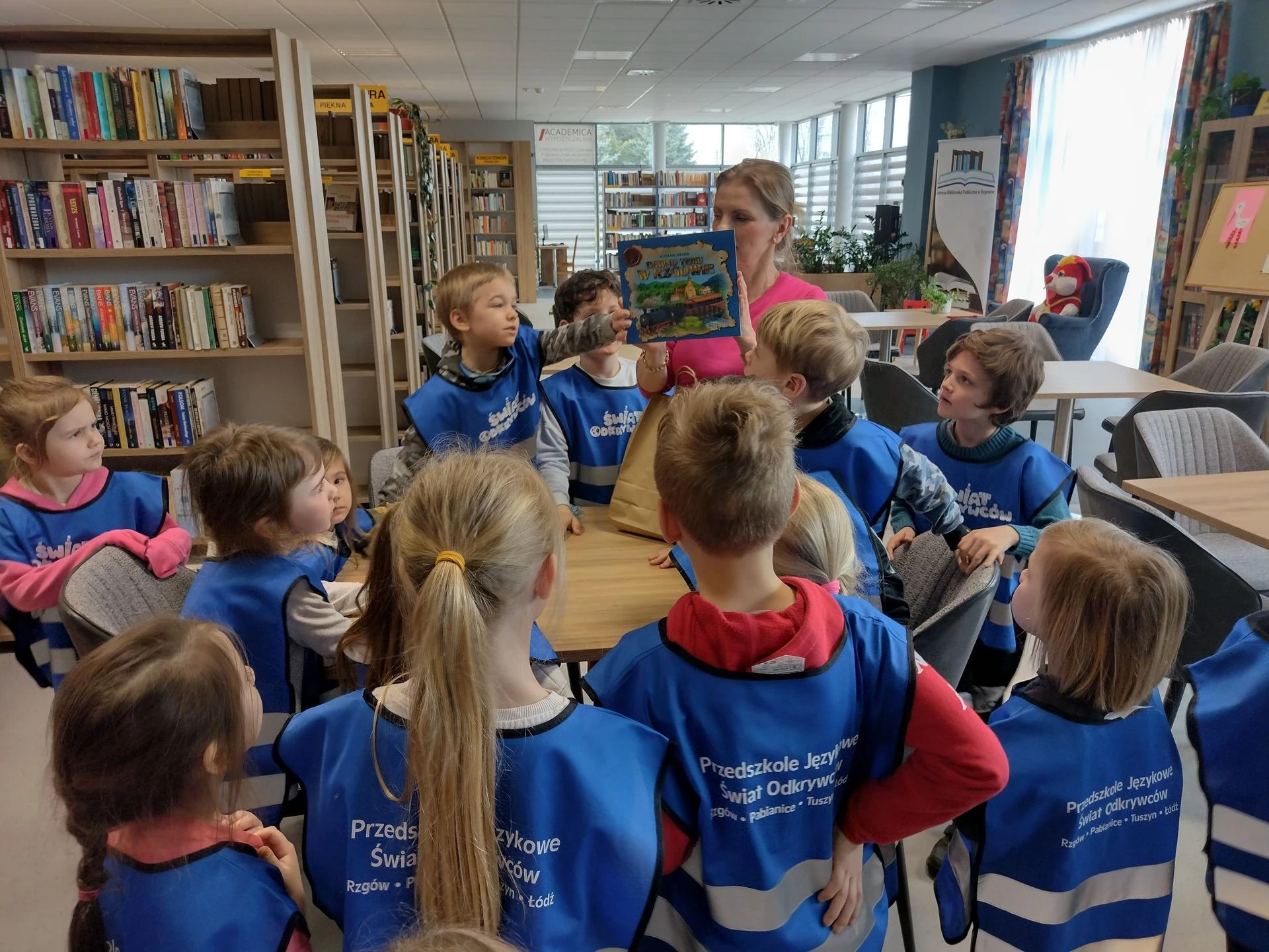 biblioteka przedszkole językowe Łódź
